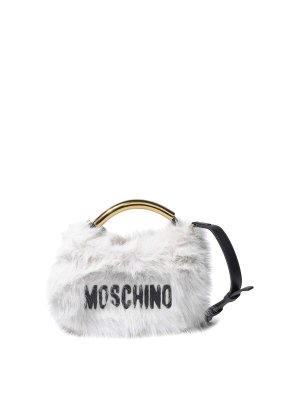MOSCHINO: Bolsos Shopping - Bolso Shopping - Blanco
