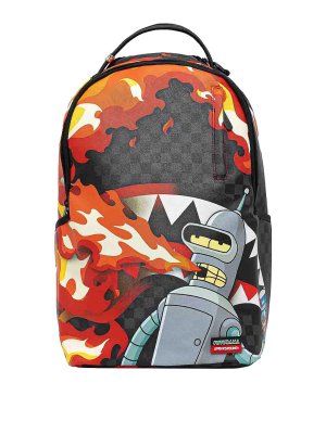 SPRAYGROUND: backpacks - Bender Fire Drama Dlxv Backpack