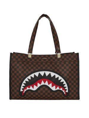 SPRAYGROUND: totes bags - Sawtooth Sharks In Paris Tortuga Tote