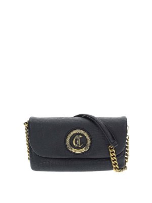JUST CAVALLI: Schultertaschen - Schultertasche - Schwarz