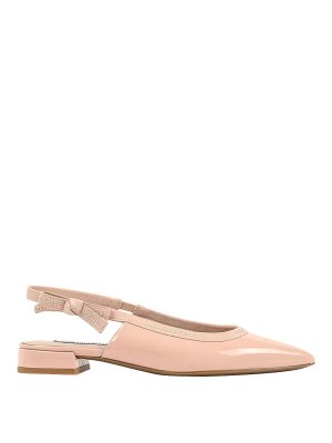 KARL LAGERFELD: sandals - Kerrie Ribbon Sling Back