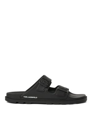 KARL LAGERFELD: sandals - Kondo Tred 2 Strap Sandal