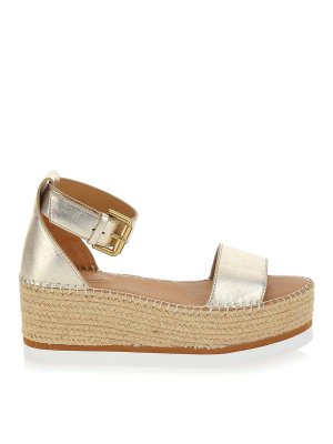 SEE BY CHLOE': espadrilles - Glyn Espadrillas Plateau