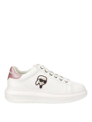 KARL LAGERFELD: trainers - Kapri Karl Nft Lo Lace