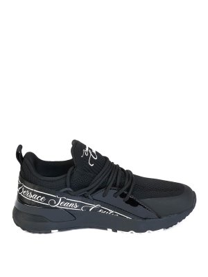Versace Jeans Couture: Chaussures de sport - Baskets - Noir