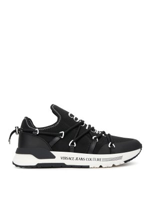 Versace Jeans Couture: Chaussures de sport - Baskets - Noir