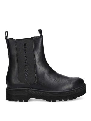 Versace Jeans Couture: Stiefeletten - Stiefeletten - Schwarz