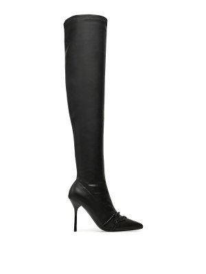 KARL LAGERFELD: Botas - Botas - Negro