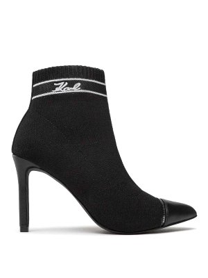 KARL LAGERFELD: Botas - Botas - Negro