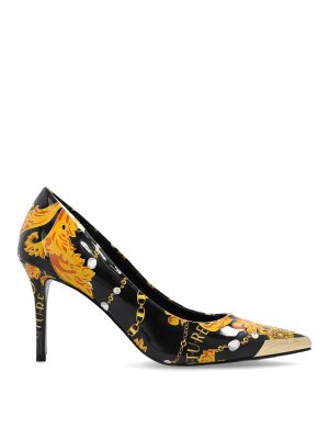 Versace Jeans Couture: scarpe décolleté - DÃ©colletÃ© Barocco Scarlett
