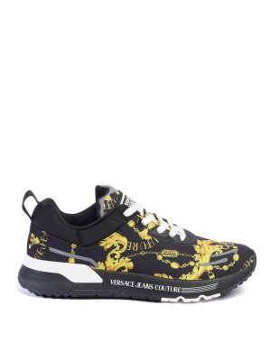 Versace Jeans Couture: sneakers - Sneaker barocche dinamiche