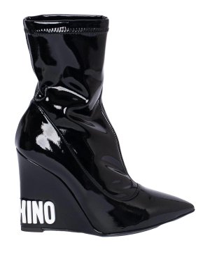 MOSCHINO: boots - Ankle Boot Logo
