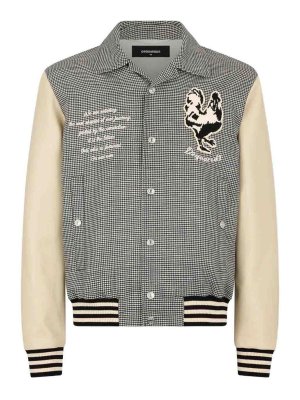 DSQUARED2: Bomberjacken - Bomberjacke - Schwarz