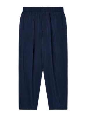 GIORGIO ARMANI: カジュアルトラウザー - カジュアルパンツ - ブルー