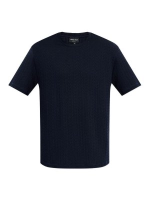 GIORGIO ARMANI: T-shirts - T-Shirt - Blau