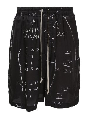 RICK OWENS: トラウザーショーツ - ショートパンツ - 黒