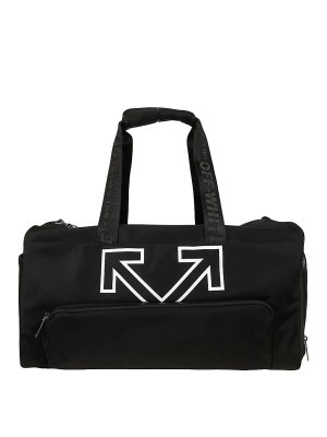 OFF-WHITE: Koffer und Reisetaschen - Reisetasche - Schwarz