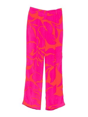 DRIES VAN NOTEN: カジュアルトラウザー - カジュアルパンツ - マルチカラー