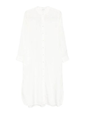 P.A.R.O.S.H.: Maxikleider - Maxikleid - Weiß