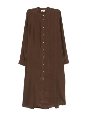 P.A.R.O.S.H.: Maxikleider - Maxikleid - Dunkelbraun