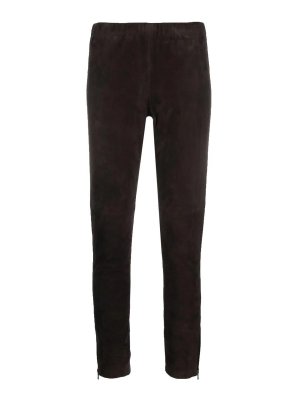 P.A.R.O.S.H.: Leggings - Leggings - Dunkelbraun