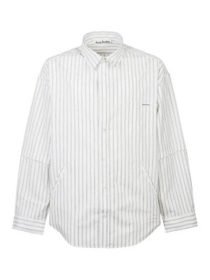 Acne Studios: Hemden - Hemd - Grau