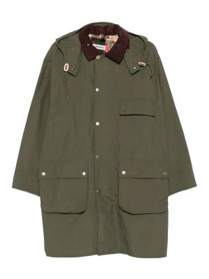 BARBOUR: Parkas - Parka - Grün