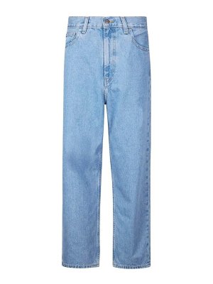 CARHARTT: casual trousers - W` Brandon Pant `Smith` Denim