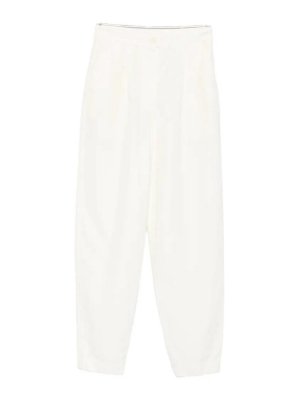 CASEY CASEY: Pantalones casual - Pantalón Casual - Blanco