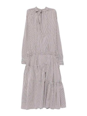 DRIES VAN NOTEN: Vestidos largos - Vestido Largo - Marrón