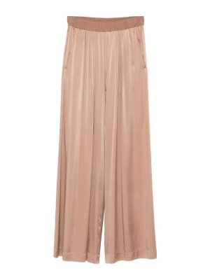 FORTE FORTE: pantaloni casual - Pantaloni larghi elasticizzati