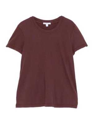 JAMES PERSE: T-shirts - T-Shirt - Dunkel-Lila