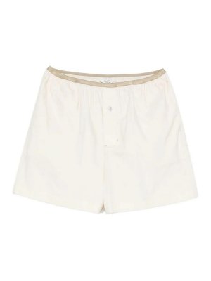 LEMAIRE: Shorts - Shorts - Blanco