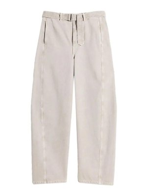 LEMAIRE: casual trousers - Twisted Belted Pants