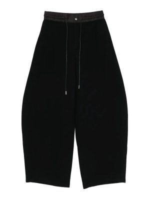 Sacai: Pantalones casual - Pantalón Casual - Negro