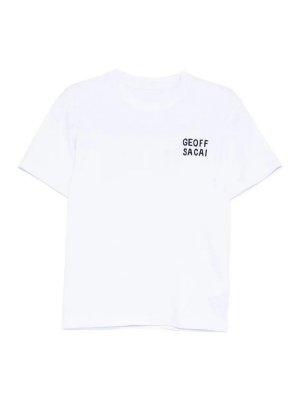 Sacai: Camisetas - Camiseta - Blanco