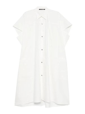 SOFIE D'HOORE: Vestidos media pierna - Vestido Midi - Blanco