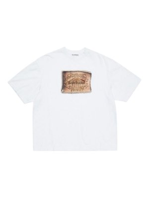 Acne Studios: Tシャツ - Tシャツ - 白
