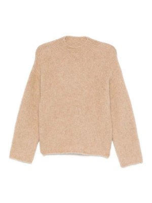 FORTE FORTE: crew necks - Maglia Over Alpaca Baby Suri Stretch