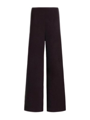 ALBERTA FERRETTI: カジュアルトラウザー - カジュアルパンツ - ブラウン