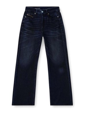 DIESEL: ストレートジーンズ - ストレートジーンズ - デニム