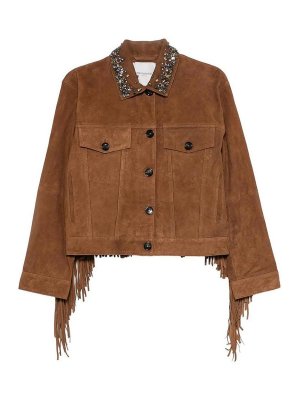 ERMANNO SCERVINO: leather jacket - Jacket