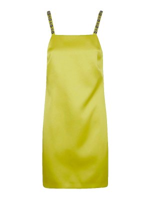 TWINSET: Robes courtes - Robe Courte - Jaune