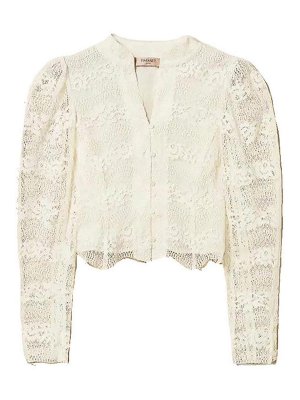 TWINSET: casual jackets - Lace Jacket