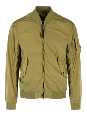 C.P. COMPANY: casual jackets - Green Polyamide Blend Jacket