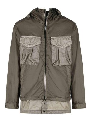 C.P. COMPANY: giacche casual - Giacca in poliammide verde