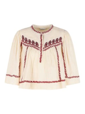 ISABEL MARANT: Blusen - Bluse - Weiß