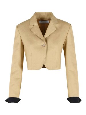 Max Mara: Blazer - Blazer - Beige