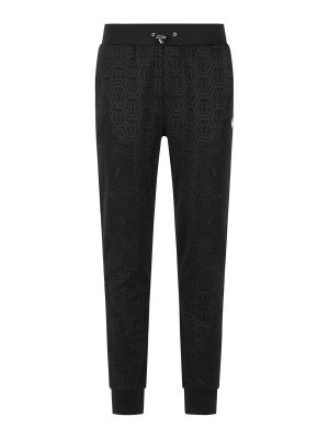 PHILIPP PLEIN: スウェットパンツ - トラックスーツ ボトムス - 黒
