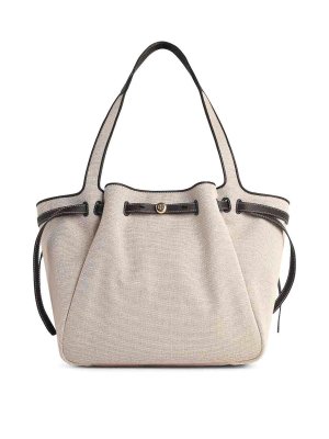 TORY BURCH: Handtaschen - Shopper - Beige